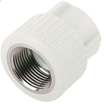 Муфта комбинированная PP-R TEBO 25х1/2" ВР 