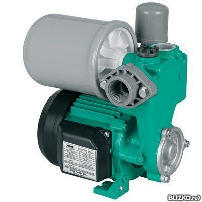 Станция насосная WILO PW-175-ЕA LG, 125Вт, 35л/м, 11м, чугун, 2л, сталь