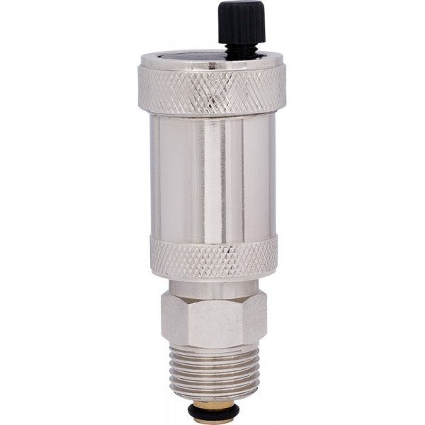 Воздухоотводчик автоматический TIM BL5816, 1/2", прямой, с запорным клапаном