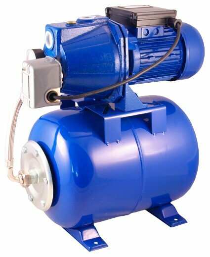 Станция насосная JEMIX ATJET-100/АПЦН-55-45 750Вт 55л/м, 45м, чугун, 24л, сталь