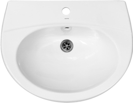 Умывальник SANITA Виктория 60 ВКС Белый S1   