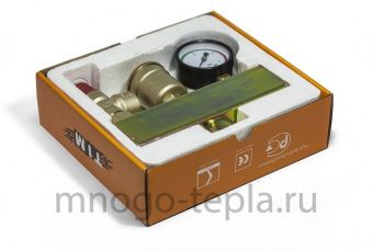 Группа безопасности TIM JH1022-3 из квадратной трубы для котла, 3 bar — купить в Кургане, цены в интернет-магазине «АкваТехника»