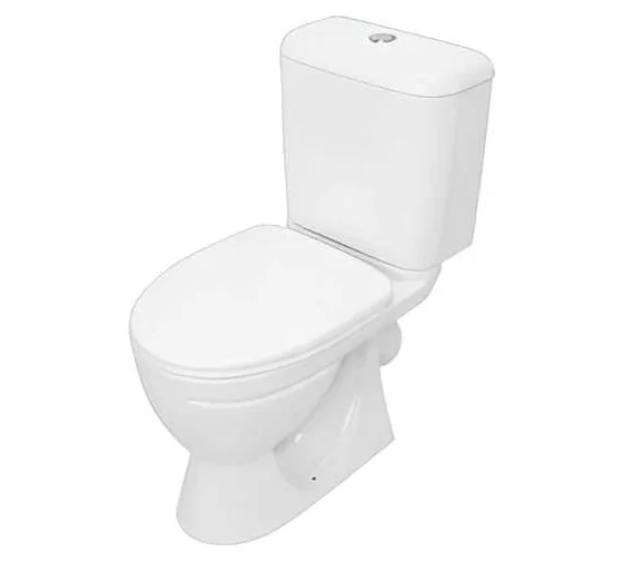 Унитаз компакт SANITA Виктория Стандарт Белый S1    — купить унитаз в Кургане, цены в интернет-магазине «АкваТехника»
