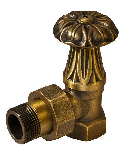 RS 217A Вентиль RETROstyle латунный 1/2 угловой верхний