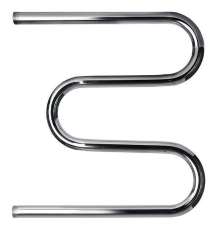 Полотенцесушитель TERMINUS М-образный  600х400мм 1", бесшовный водяной