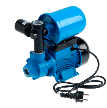 Станция насосная JEMIX ATQB-60 MINI/АПНВ-33-34 МИНИ 370Вт, 33л/м, 34м чугун, 2л, сталь