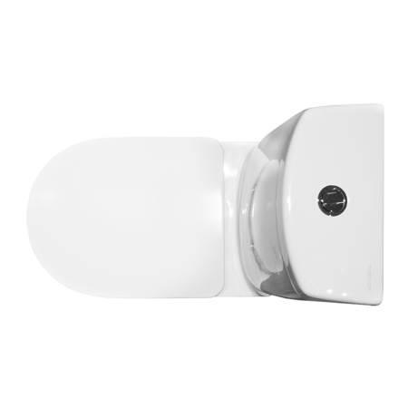 Унитаз компакт SANITA LUXE Фест СЛ ДМ  белый  — купить унитаз в Кургане, цены в интернет-магазине «АкваТехника»