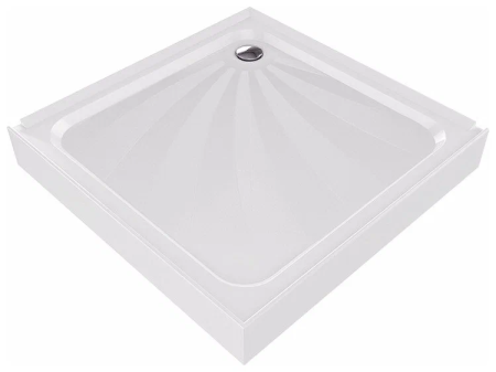 Поддон душевой акриловый Alex Baitler форма квадратная 90х90х17 в сборе AB9017H-2
