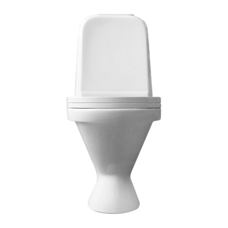 Унитаз компакт SANITA Самарский эконом белый     — купить унитаз в Кургане, цены в интернет-магазине «АкваТехника»