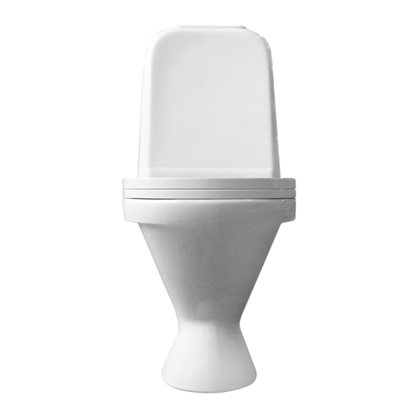 Унитаз компакт SANITA Самарский эконом белый     — купить унитаз в Кургане, цены в интернет-магазине «АкваТехника»