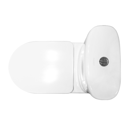 Унитаз компакт SANITA LUXE АРТ СЛ ДМ  белый  — купить унитаз в Кургане, цены в интернет-магазине «АкваТехника»