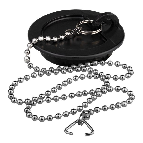 Пробка для ванны(раковины) с хром. длинной цепочкой,  ИС.110625