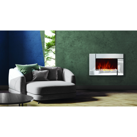 Электрокамин Electrolux EFP/W-2000S Silver