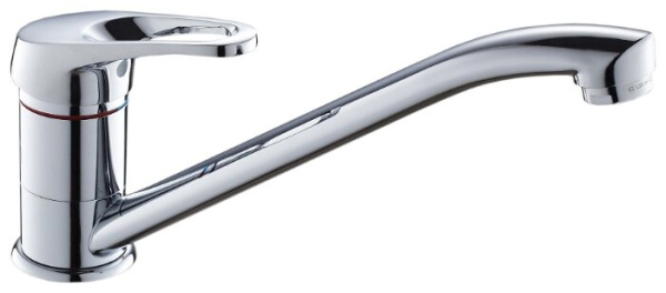 Смеситель для кухни GROSS AQUA Base 3210258С-G0110,  врезной, однорычажн. хром