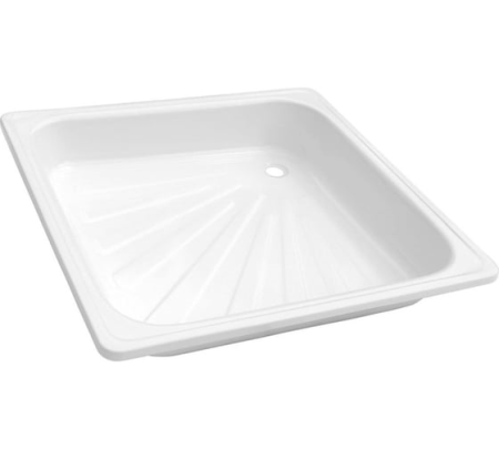 Поддон душевой стальной   900*900*150  квадратный   