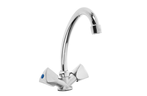 Смеситель для кухни РМС  SL119-271  врезной, двухвентильный хром