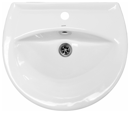 Умывальник SANITA Аттика 48см ВКС белый
