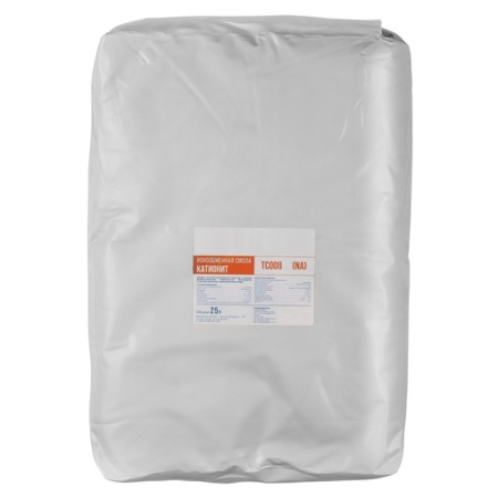 Смола катионообменная Extrepure 001*8 FG FRT 20кг/25л