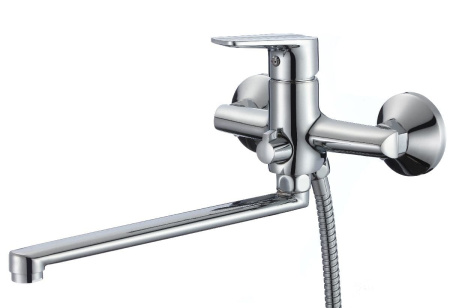Смеситель для ванны РМС  Л1-006ЕП  однорычажн. хром