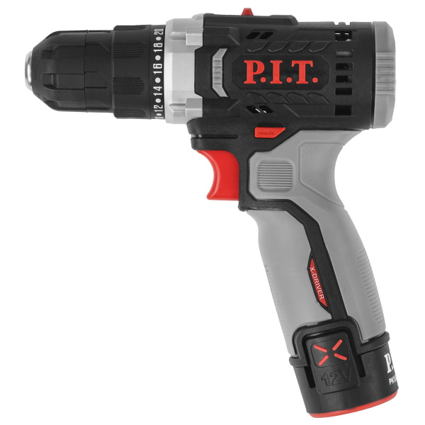 Дрель аккумуляторная PBM12K-10A/1 X-DRIVER (12Вт,25Нм, патр 10мм, 2ск, АКБ, 1,5Ач, ЗУ, коробка)