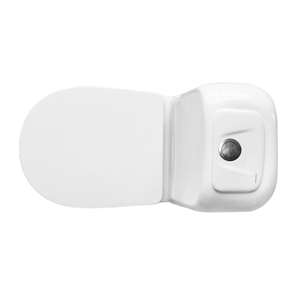 Унитаз компакт SANITA Самарский эконом белый     — купить унитаз в Кургане, цены в интернет-магазине «АкваТехника»