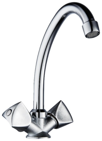 Смеситель для кухни РМС  РМС-Л2-271Г  врезной, двухвентильный, хром