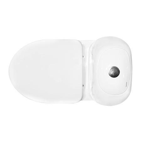 Унитаз компакт SANITA Виктория эконом белый  — купить унитаз в Кургане, цены в интернет-магазине «АкваТехника»