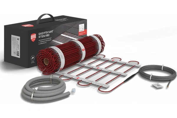 Нагревательный мат RoyalThermo EasyFix Mat RTEM (4 м2) с терморегулятором
