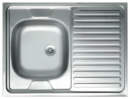 Мойка накладная    S-420  600*800 левая,