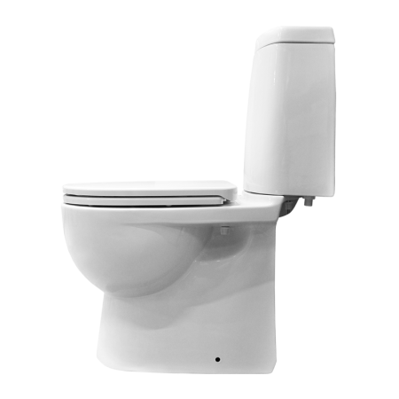 Унитаз компакт SANITA LUXE Фест СЛ ДМ  белый  — купить унитаз в Кургане, цены в интернет-магазине «АкваТехника»