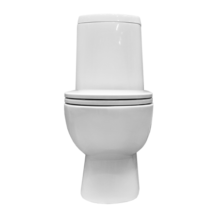 Унитаз компакт SANITA LUXE Фест СЛ ДМ  белый  — купить унитаз в Кургане, цены в интернет-магазине «АкваТехника»