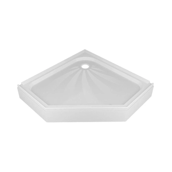 Поддон душевой акриловый Alex Baitler  90*90*170 в сборе пятиугольный  AB9017V-1 