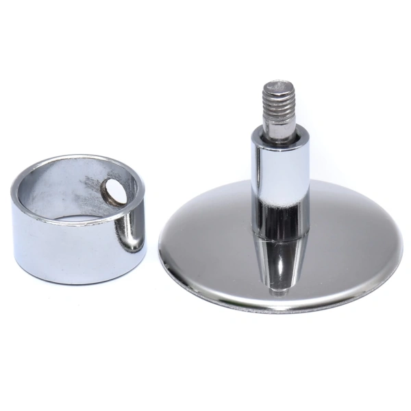 Крепление телескопическое с кольцом для П/С 1" (Белый RAL9016 (матовый)) для полотенцесушителей — купить сантехнику в Кургане, цены в интернет-магазине «АкваТехника»